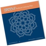 Bloom Mandala, A6 ruut mustriplaat